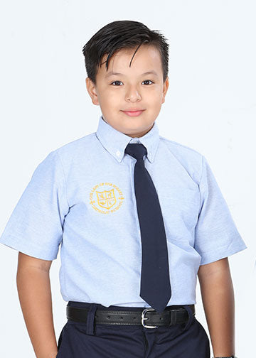 Adult Short Sleeve Oxford Shirt