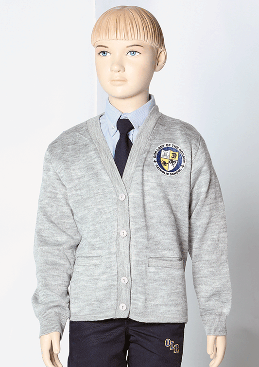 Unisex 4 bottom V Cardigan