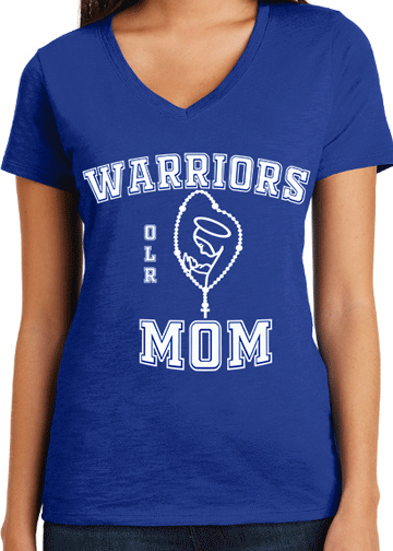 OLR Short-Sleeve Rosary Mary Praying