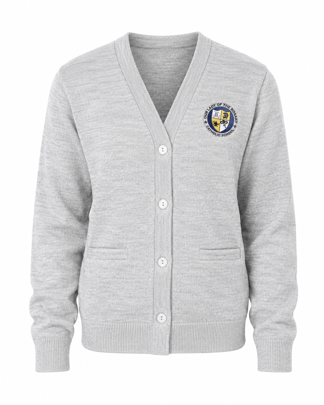Unisex 4 bottom  V Cardigan