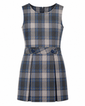 New Girl's Plaid Jumper